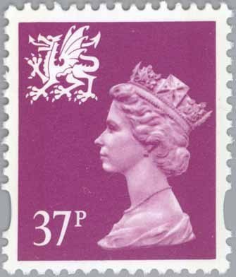 Queen Elizabeth II - Wales - Machin Portrait