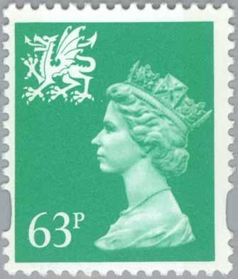 Queen Elizabeth II - Wales - Machin Portrait