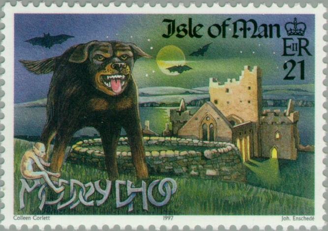 The Dog "Moddey Dhoo" from Burg Peel