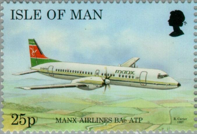 Airplanes - Manx Airlines BAe ATP