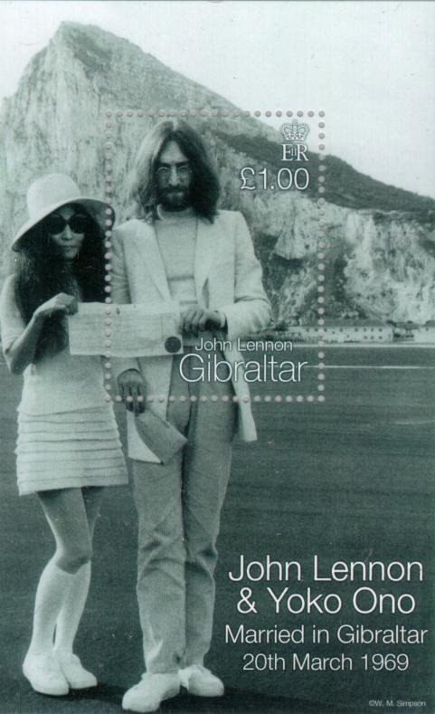 Marriage of John Lennon and Yoko Ono