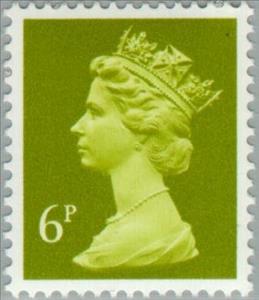Stamp, Queen Elizabeth II - Decimal Machin, United Kingdom of Great Britain & Northern Ireland,  , Heads of State, Royalty, Queens