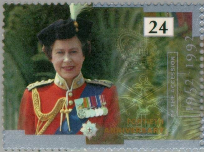 Queen Elizabeth at Trooping the Colour