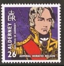 Stamp, Nelson, Alderney,  