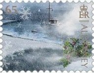 Stamp, The Harbour, Alderney,  , Christmas