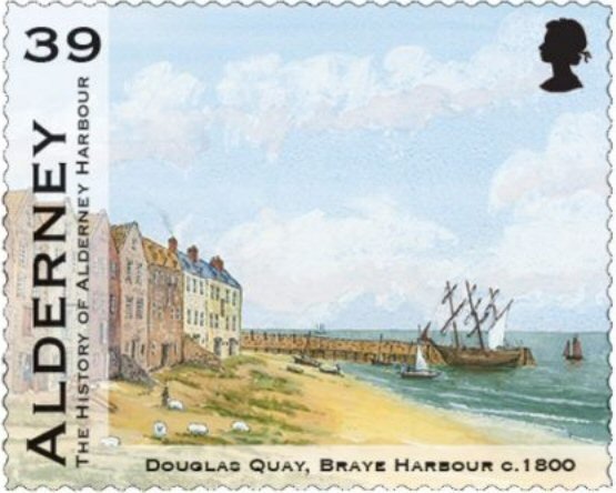 Douglas Quay, Braye Harbour, c 1890