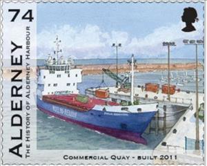 Stamp, Commercial Quay, built 2011, Alderney,  , Ships