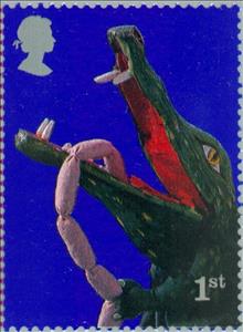 Stamp, Crocodile, United Kingdom of Great Britain & Northern Ireland,  , Toys