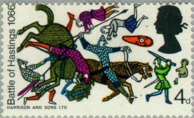 Battle Scene from the Bayeux Tapestry II (phosphor)