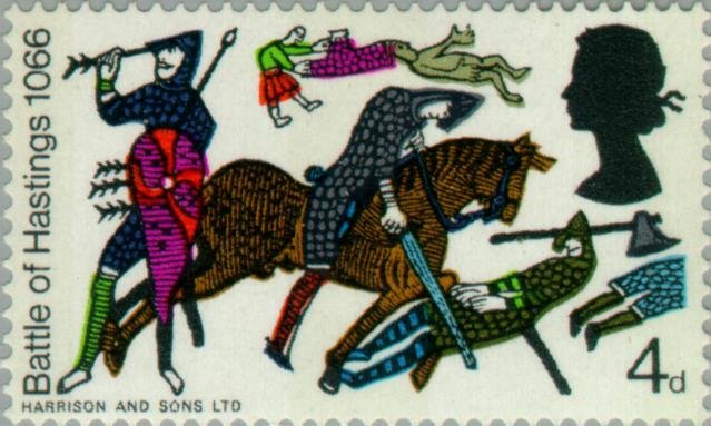Battle Scene from the Bayeux Tapestry III (phosphor)