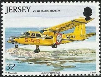 Stamp, C 1 Air Search, Jersey,  , Aircrafts