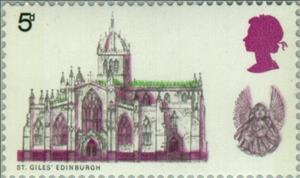 Stamp, St Giles, Edinburgh, United Kingdom of Great Britain & Northern Ireland,  , UNESCO World Heritage Sites, Churches - Cathedrals - Basilicas - Chapels