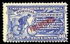 Stamp, Messenger on Bicycle, Philippines,  