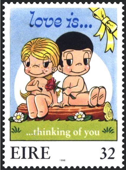 Love is...thinking of you