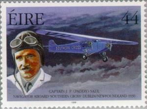 Stamp, Captain J. P. (Paddy) Saul, Ireland,  , Pilots, Aviation, Aircrafts