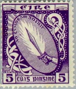 Stamp, Sword of Light, Ireland,  , Weapons