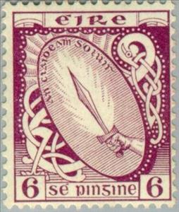 Stamp, Symbols, Ireland,  , Weapons