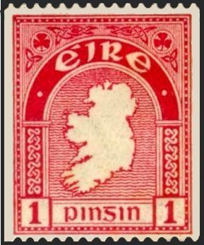 Stamp, Map, Ireland,  , Maps