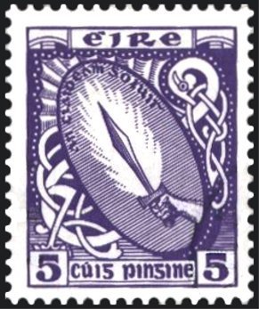 Stamp, Sword of Light, Ireland,  , Weapons