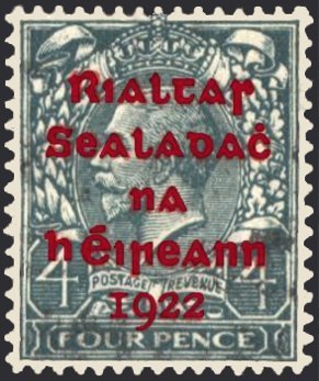 King George V Overprint