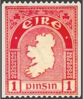 Stamp, Map, Ireland,  , Maps