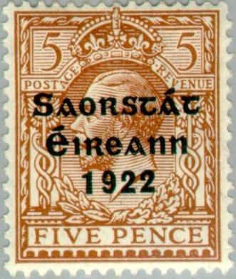 King George V Overprint