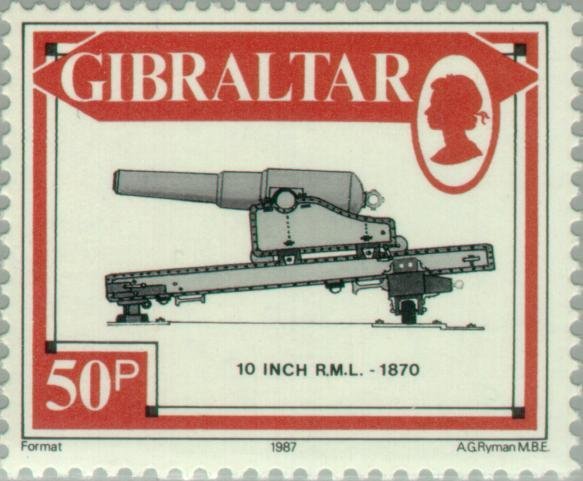 10 inch RML, 1870