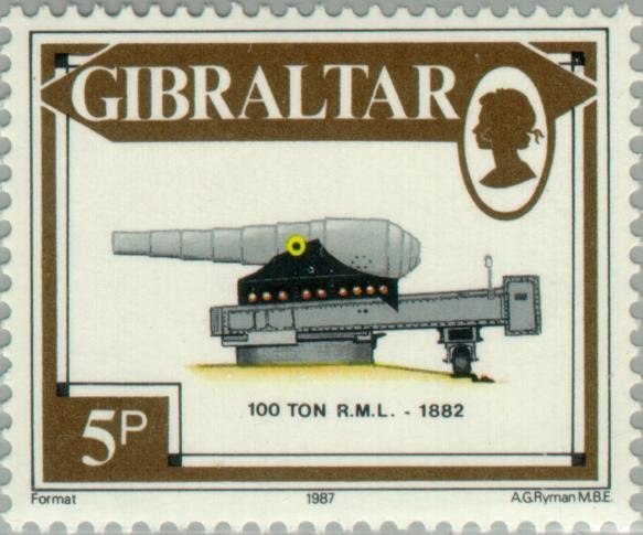 100 ton RML, 1882