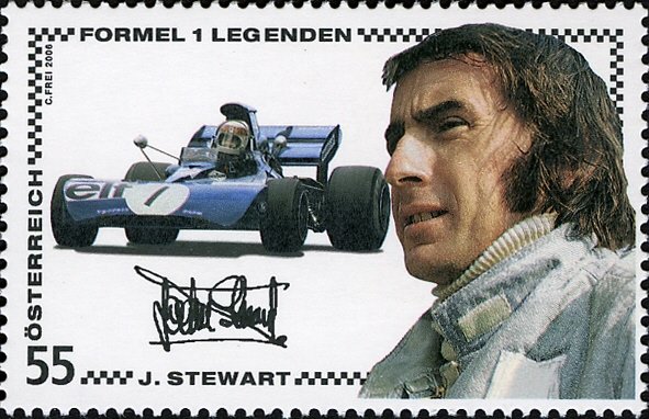 Formula 1 Celebrities - Jackie Stewart