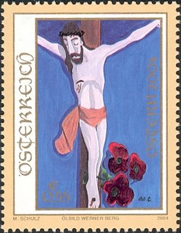 "Farmer-Christ" by Werner Berg (1904 - 1981)