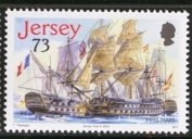 Stamp, Mars, Jersey,  , Sailing Ships