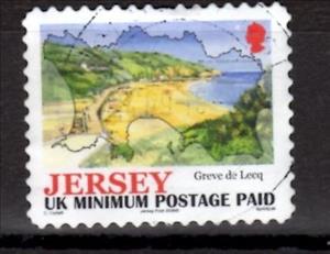 Stamp, Greve De Lecq, Jersey,  