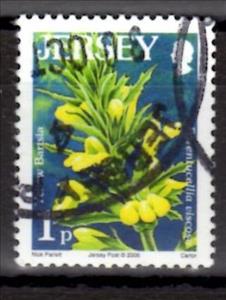 Stamp, Bartsia - Parentucellia viscosa , Jersey,  , Flowers, Plants (Flora)