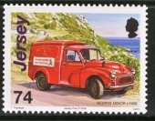Stamp, Morris Minor, Jersey,  , Postal Services