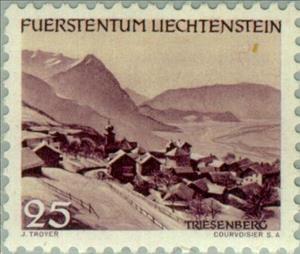 Stamp, Triesenberg, Liechtenstein,  , Landscapes