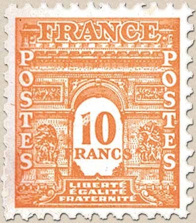 Guerre 39/45 - Arc de triomphe