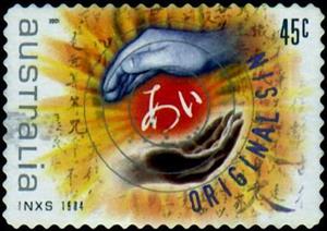Stamp, Inxs, Australia,  