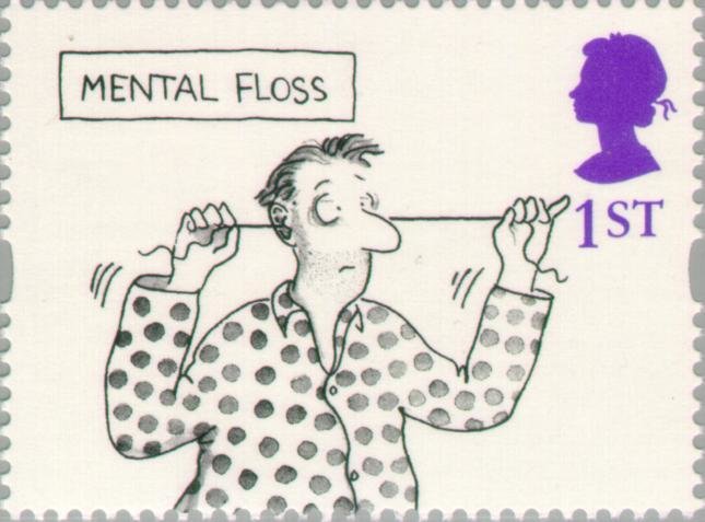 "MENTAL FLOSS" (Mel Calman)