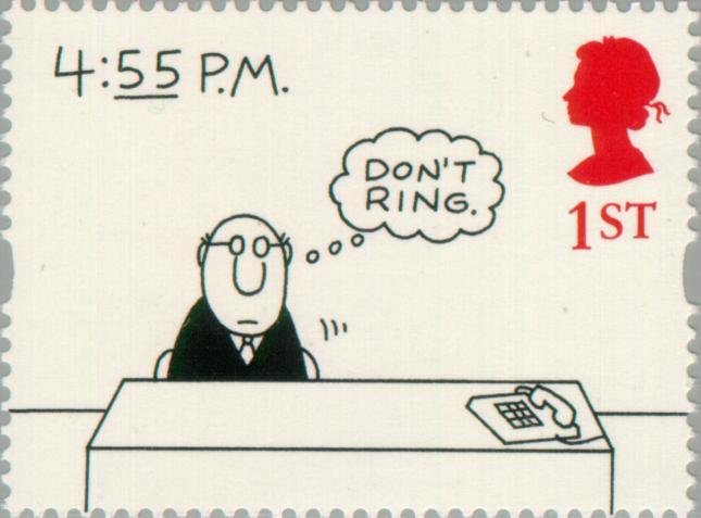 "4.55 P.M." (Charles Barsotti)