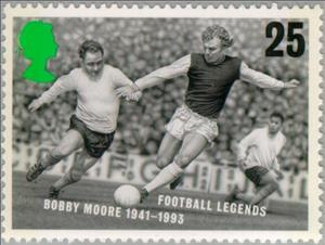 Stamp, Bobby Moore 1941-1993, United Kingdom of Great Britain & Northern Ireland,  , Special Occasions, Sport, Football (Soccer)