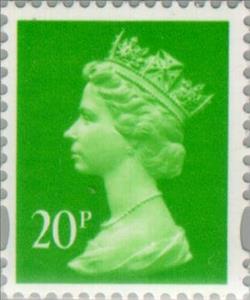 Stamp, Queen Elizabeth II - Decimal Machin, United Kingdom of Great Britain & Northern Ireland,  , Heads of State, Royalty, Queens