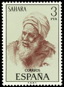 Stamp, Basic series, Spanish colonies,  