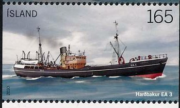 Stamp, Hardhbakur EA 3, Iceland,  