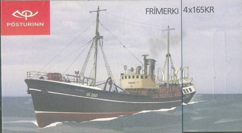 Booklet of 2 pairs, Fishing Trawlers
