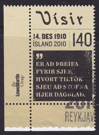 Visir Newspaper, Cent.