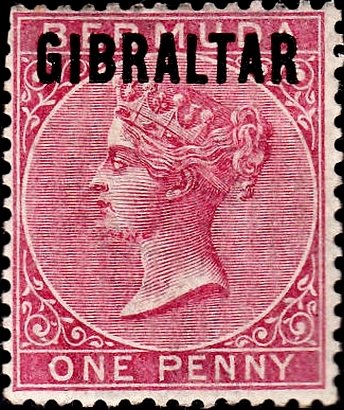 Queen Victoria (overprint)
