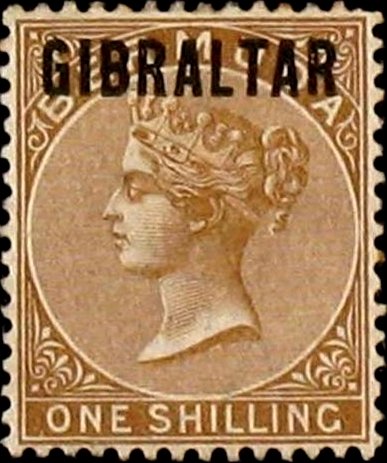 Queen Victoria (overprint)