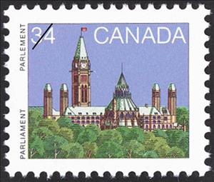 Stamp, Parliament, Canada,  , Government Buildings