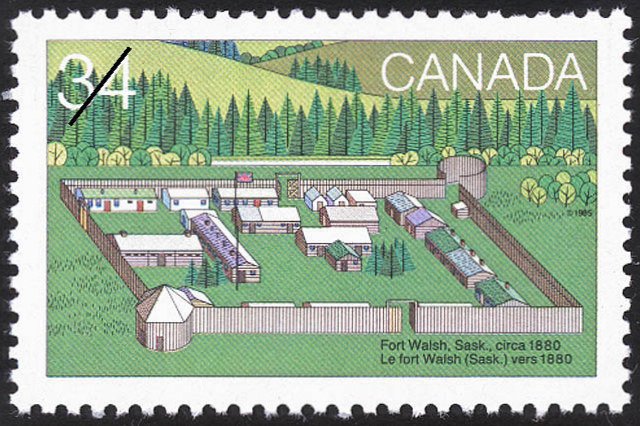 Fort Walsh, Saskatchewan, circa 1880