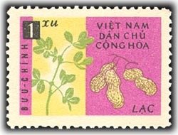Stamp, Peanuts, Vietnam,  , Agriculture, Plants (Flora)